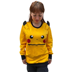 Sudadera Pikachu Sonrisa Adulto - Disponible 7 días después de la compra