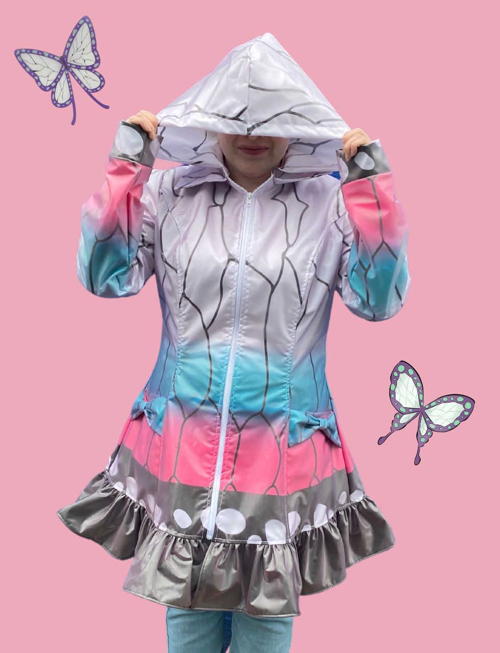 Impermeable Shinobu Un olán - Disponible 14 días después de la compra