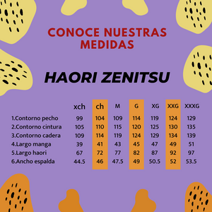 Haori Zenitsu - Disponible 7 días después de la compra