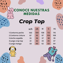 Cargar imagen en el visor de la galería, Crop Top Pandy - Disponible 7 días después de la compra
