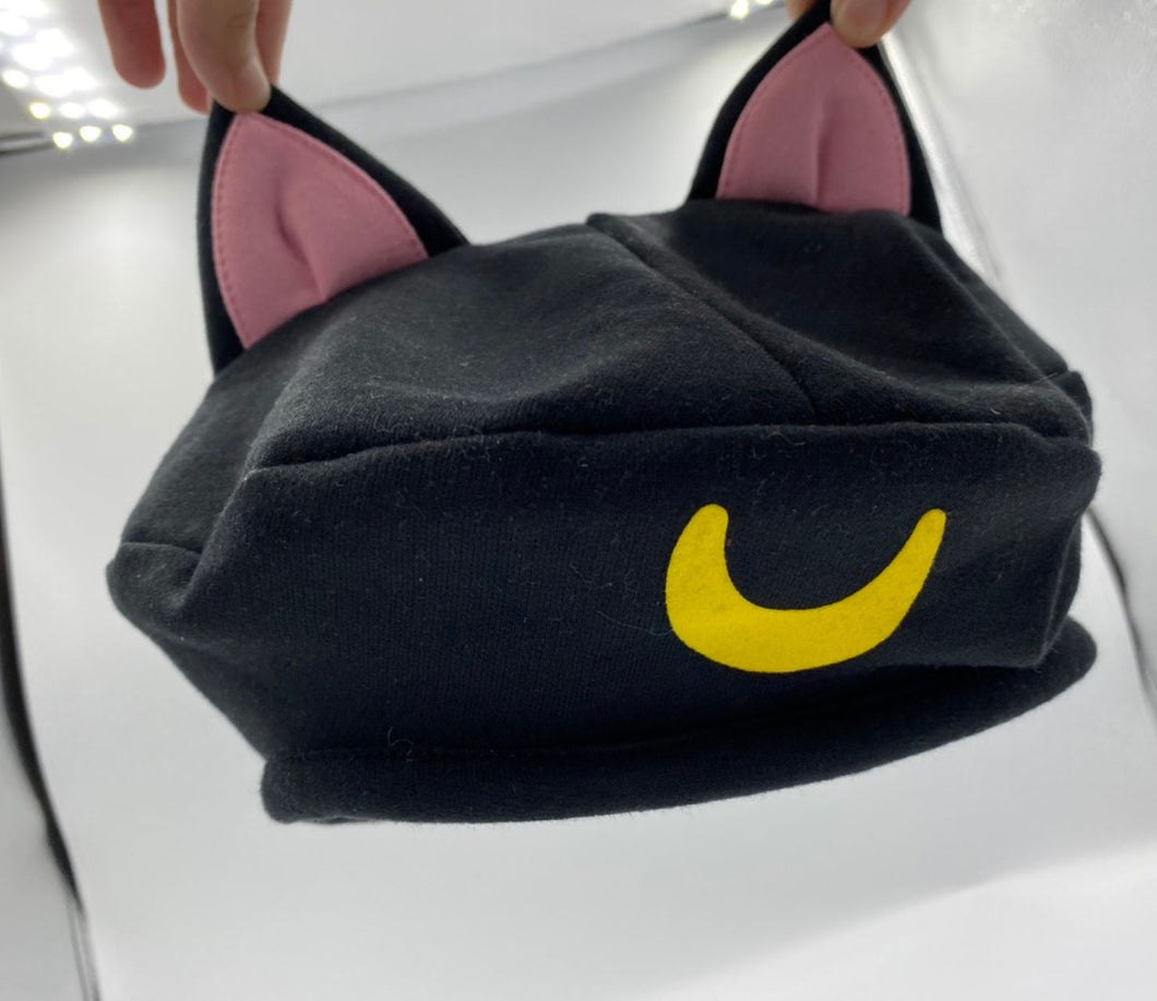 Gorrito de Sailor Cat Luna Negro