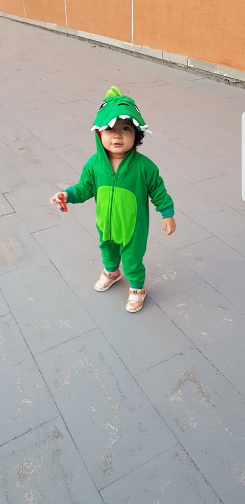 Mameluco Dinosaurio Verde