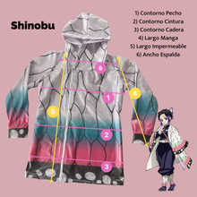 Cargar imagen en el visor de la galería, Impermeable Shinobu - Disponible 14 días después de la compra
