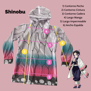 Impermeable Shinobu - Disponible 14 días después de la compra